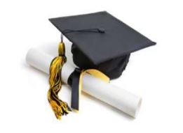  graduation cap with diploma